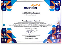 Penghargaan Bank Mandiri